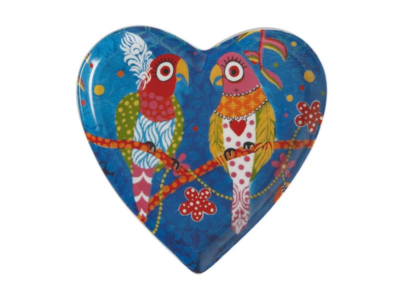 Maxwell and Williams Love Hearts Plate 15.5cm - Rainbow Girls