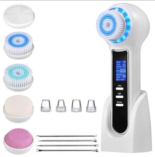 Multi-Function Blackhead Remover, 5-in-1 Electric Cleansing Brush