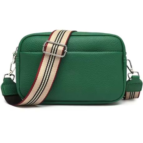 Small Crossbody Bag for Women with Wide Strap & Multi