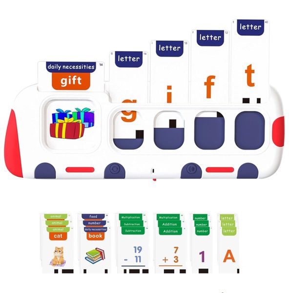 Talking Flash Cards for Toddlers 3-8 Years,Speech Therapy Toys,Learning Toy