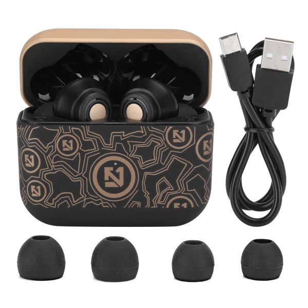 Ts100 Bluetooth Wireless Headset HIFI Stereo Sport Earphone with Microphone