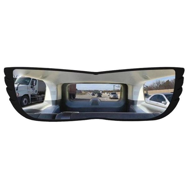 Rear View Mirror 12inch Huge Curved Glass
