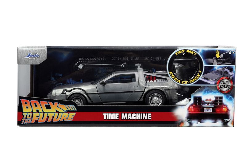 Jada Time Machine Back to the Future 1 1:24