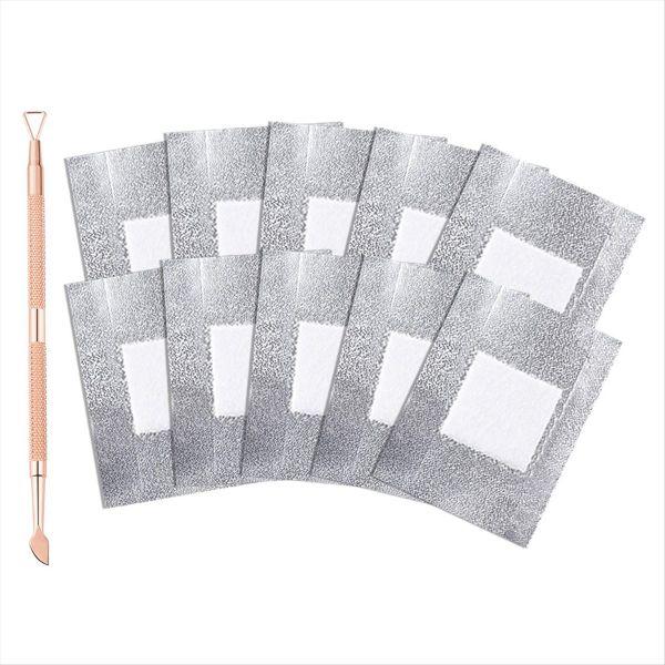 300 Pieces Soak Gel Polish Remover Foil Nail Strips