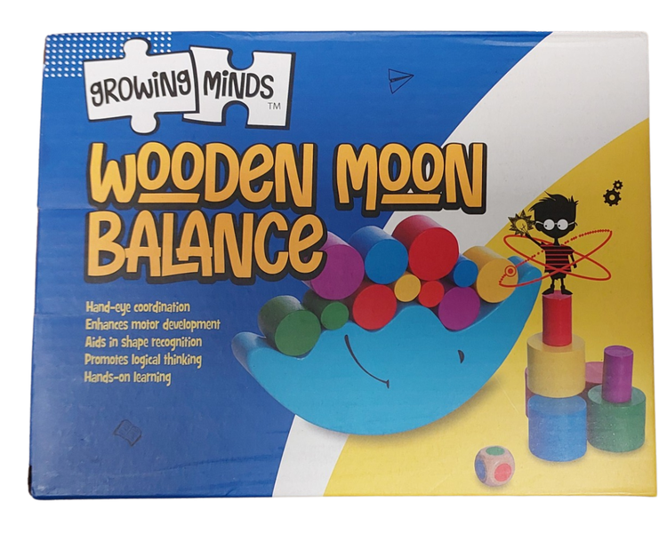 Educational Wooden Moon Balance