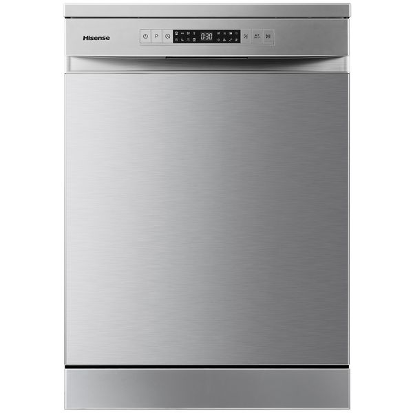 Hisense 13 Place Dishwasher with LED Display - Inox
