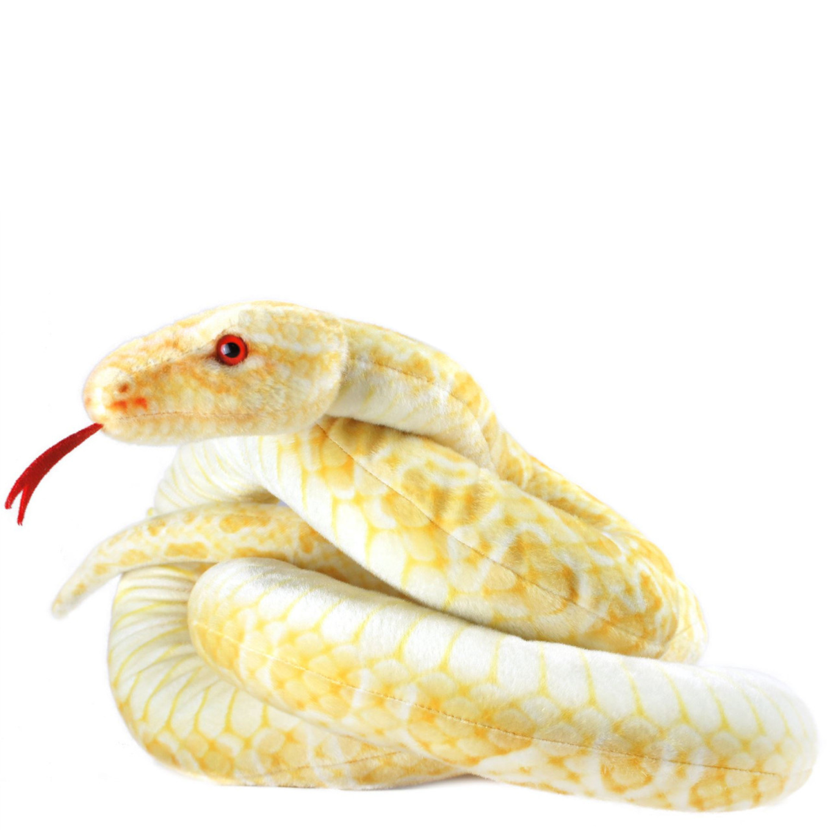 Alba The Albino Burmese Python - Plush Toy 