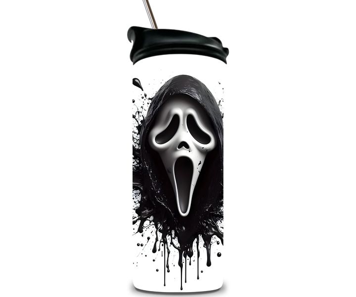 Scream Design Double Wall Stainless Steel 20oz Tumbler. Water Bottle