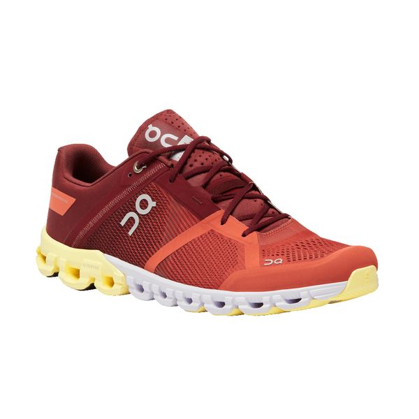 ON Shoes - CloudFlow 2.0 Rust Limelight - Men - Road Running Performance