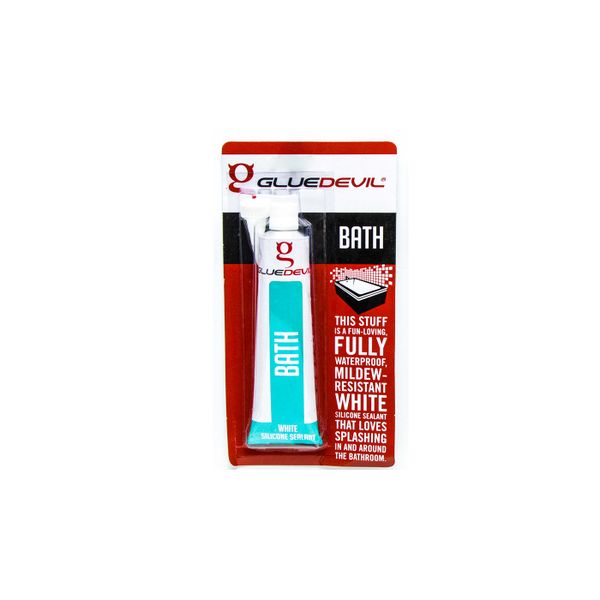 Glue Devil - Silicone - Bath - White - Tube - 90ml - 3 Pack