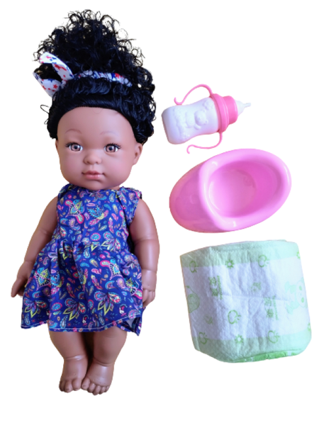 African Baby Doll with Sound