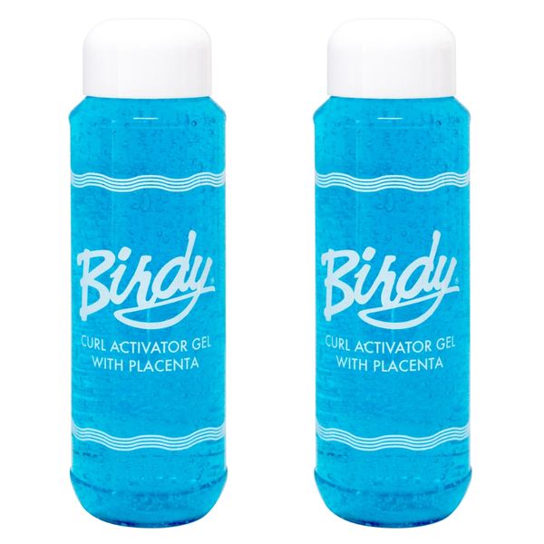 Birdy Curl Activator Gel with Placenta - Gold 500ml Pack of 2