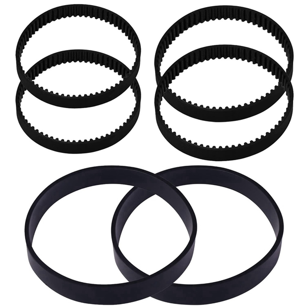 6PCS Replacement Vacuum Belt Set Compatible With Bissell ProHeat 2X Revolution