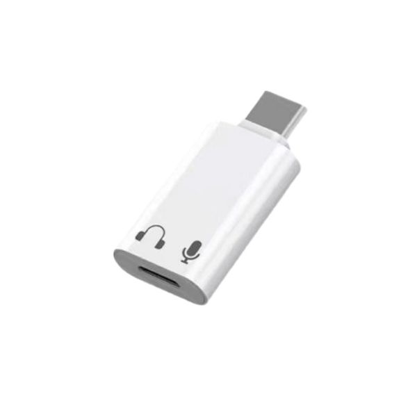 USB-C to Lightning Audio Adapter Black Compatible with iPhone 16/15 1-Pack