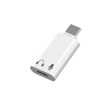 USB-C to Lightning Audio Adapter Black Compatible with iPhone 16/15 1-Pack Image