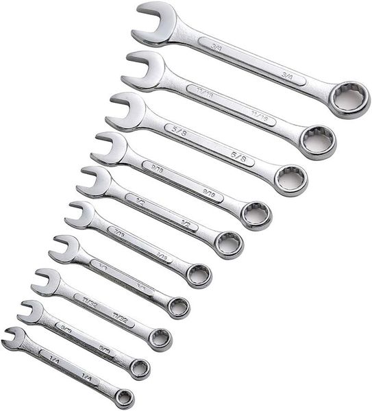 10 Piece Spanner Set 8 - 24mm