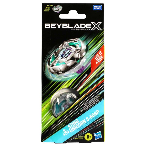 Beyblade X Sting Unicorn 5 60gp Booster Pack Set