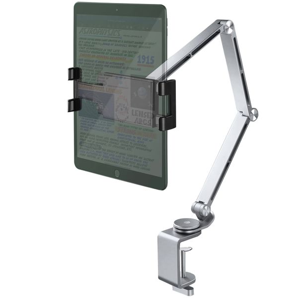 Tablet Stand Holder Phone Mount Adjustable Foldable with Rotate Base