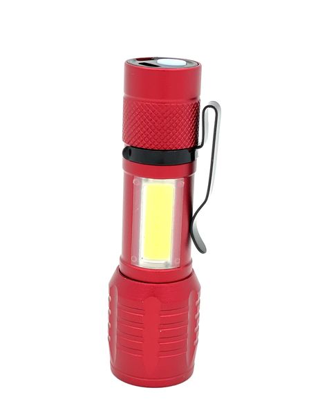 Mini Aluminium USB Rechargeable LED Flashlight Built-in Battery