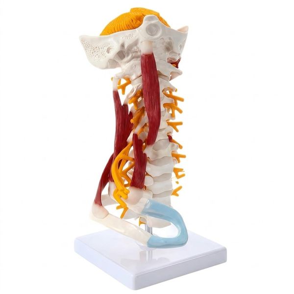 Cervical Spine Model with Brainstem 1:1 Anatomical Teaching Aid