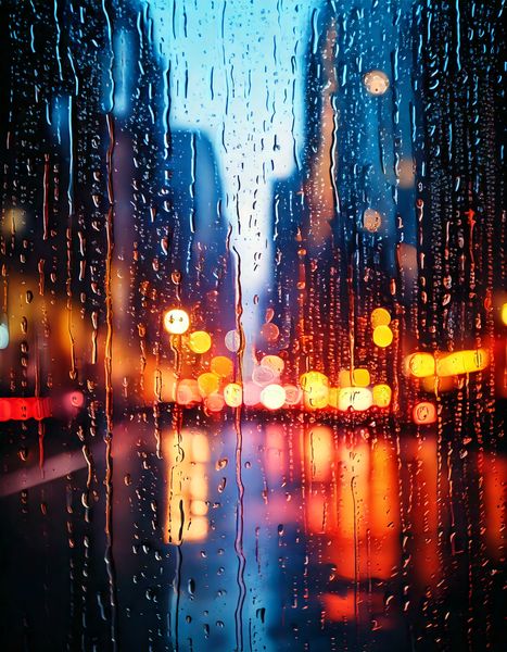 Canvas Home Decor Wall Art - City Lights 1