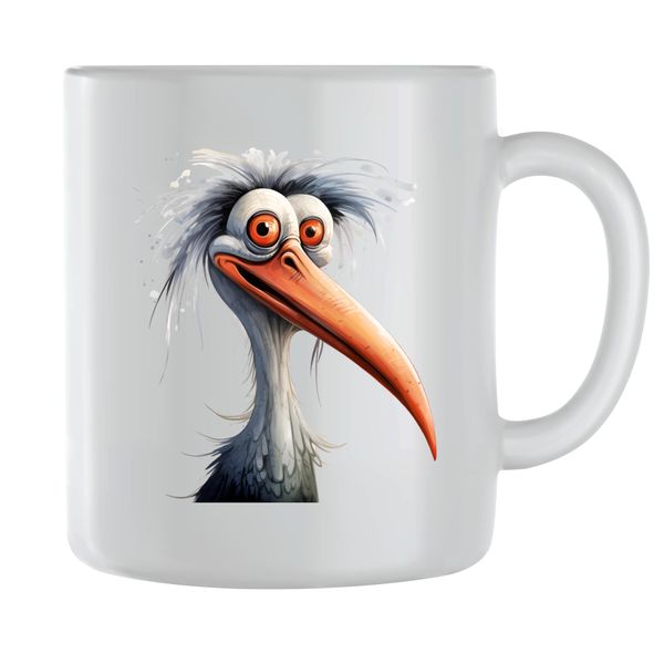 Beak Coffee Mugs for Men Women Trendy Animal Lovers Graphic Cup Present 197