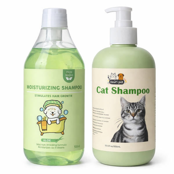 Anti Flea 2-Pack Moisturizing Aloe &amp; Cat Shampoo 500ml