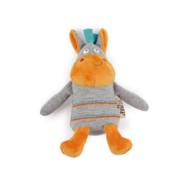 AFP Dog Toy Pups Big Squeak Grey