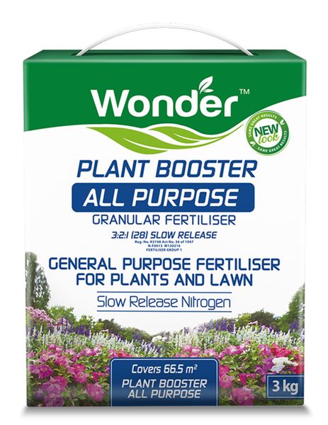 Wonder All Purpose Plant Booster 3:2:1 Fertiliser 3kg