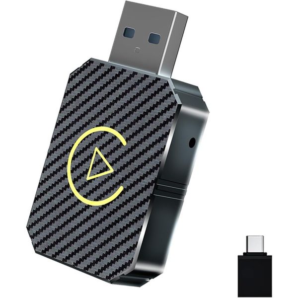 Wireless Apple Carplay and Android Auto Adapter - Bluetooth