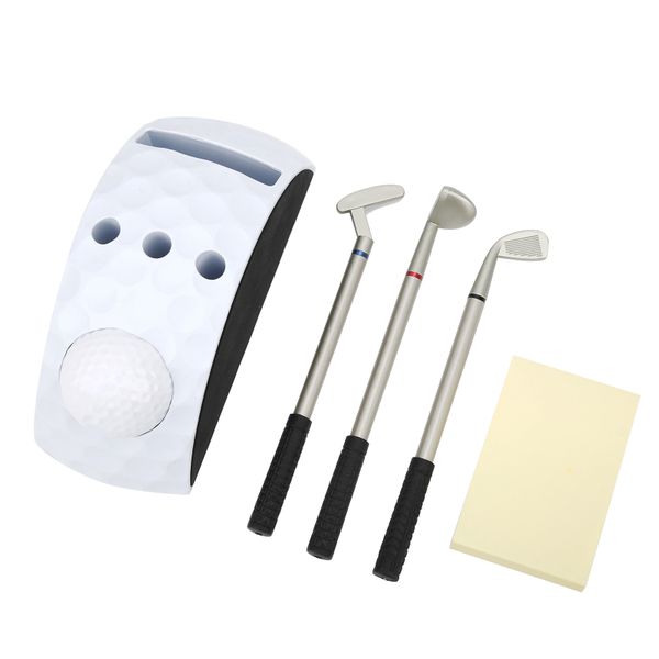 Mini golf putter pen holder 3pc set