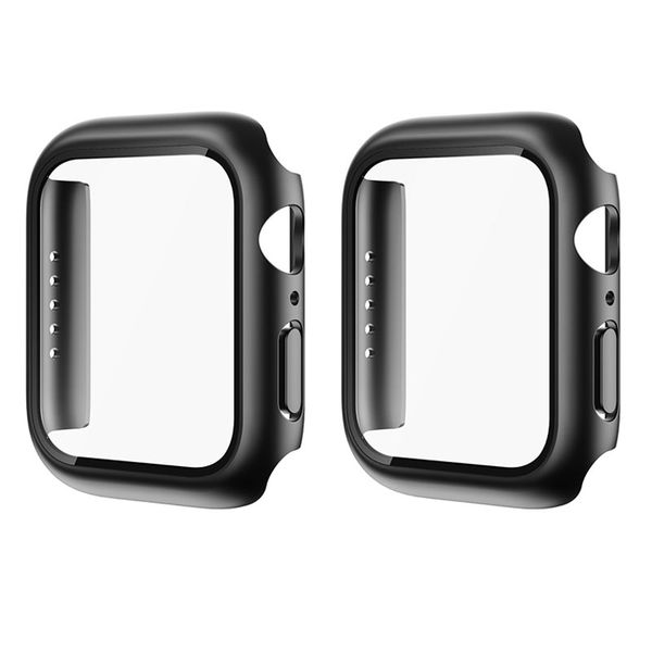 2 Pack Case for Apple Watch Screen Protector for Series 6/5/4/SE 40mm