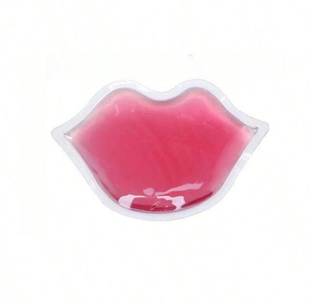 Lip-Shaped Gel Ice Pack - Hot or Cold Compress for Lip &amp; Eye Aftercare