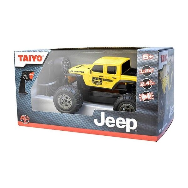Taiyo Radio Control 1:22 Jeep Wrangler Yellow