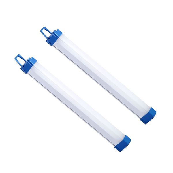 Set Of 2 30cm 60W USB Rechargeable LED Camping Light ZYF-30CM-60W