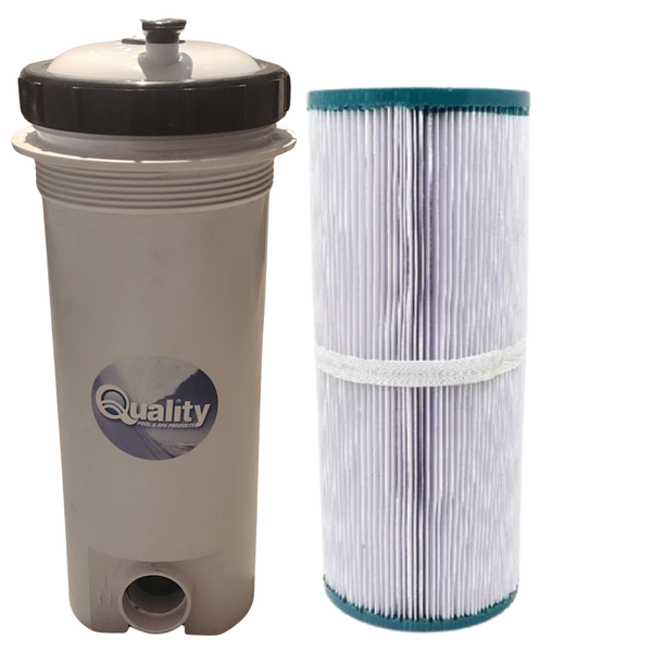 Spa / Jacuzzi Cartridge Filter Body &amp; Cartridge Filter set