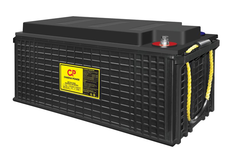 Chadha Power 12v 200ah Agm Vrla Sealed Maintenance Free Battery