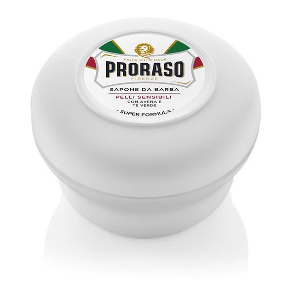 Proraso Shaving Soap Jar Sensitive Green Tea and Oatmeal