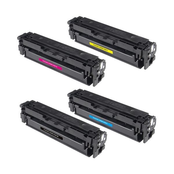 Compatible Canon 046 High Yield Toner Cartridge Multipack - B/C/M/Y