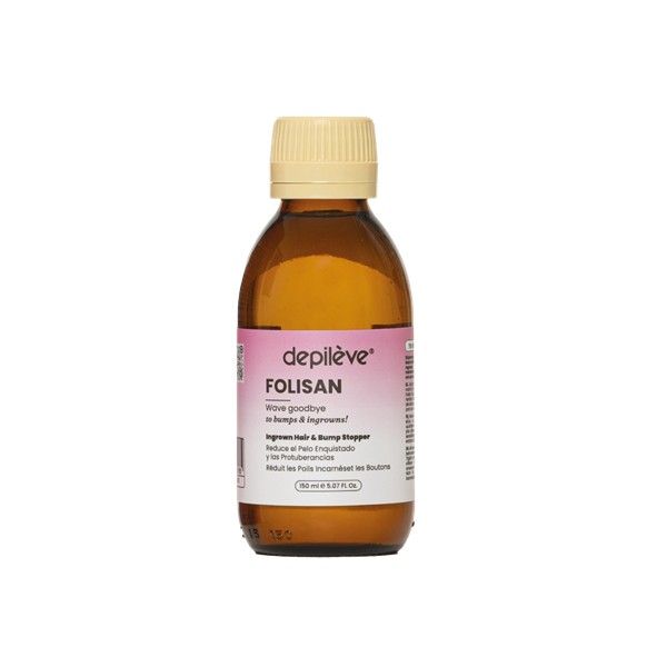 Depileve Folisan 150ml - Salicylic Acid - Prevents ingrown hairs/pimples