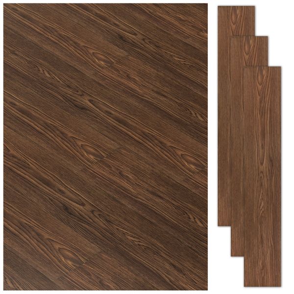 36 Piece Peel and Stick Floor Tiles 5SQM Floor Sticker Tiles 91.4x15.2cm