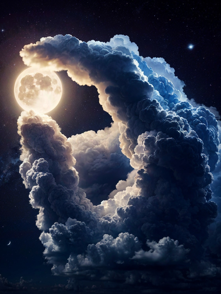 Canvas Wall Art Home Decor to the Moon