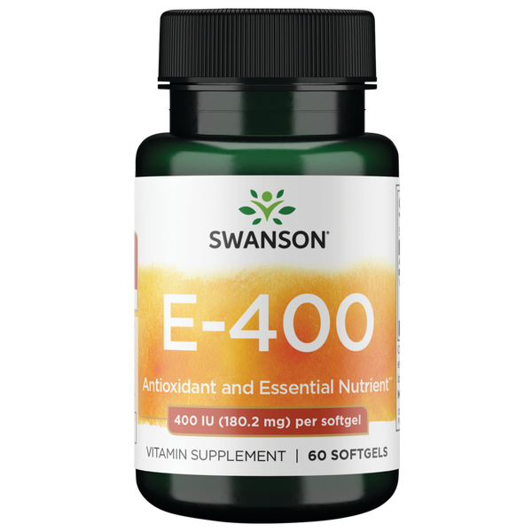 Swanson E-400 400 Iu (180.2 mg) - 60 Sgels