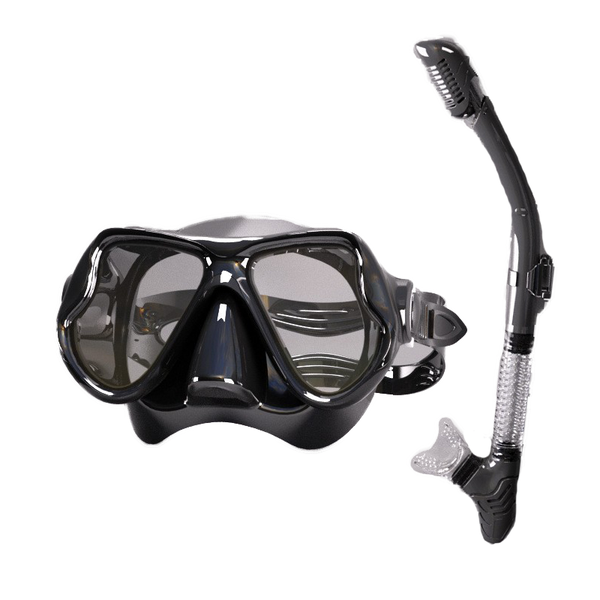 Adjustable Diving mask Anti-Fog Impact Resistant With Snorkel
