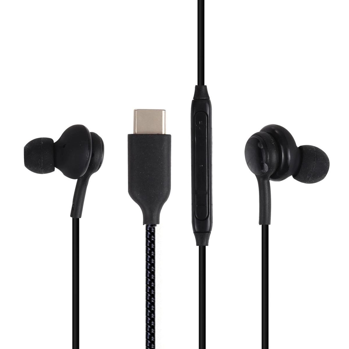 Type C Earphones / Headphones With Microphone -Black | Shop Today. Get ...