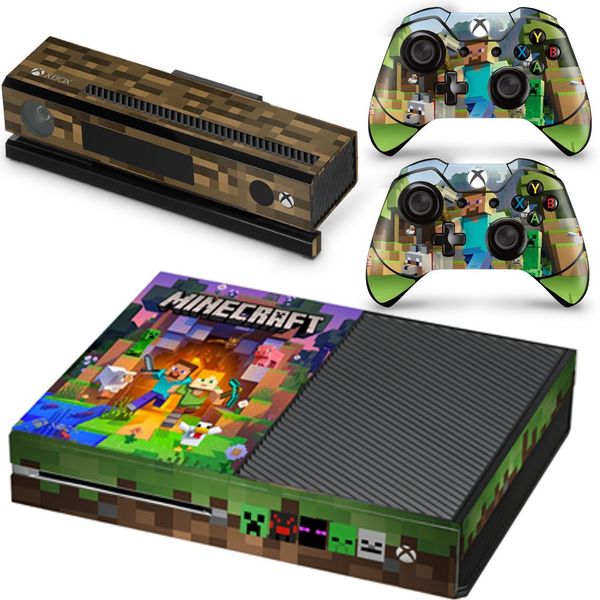 Decal Skin Compatible with Xbox One X - Minecraft (Decal Only)