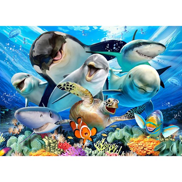 RGS Group Underwater Selfie 150 piece jigsaw puzzle