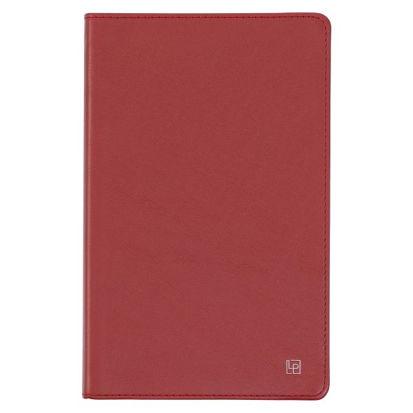 Leatherpress Large Britannica Red Genuine African Leather Journal