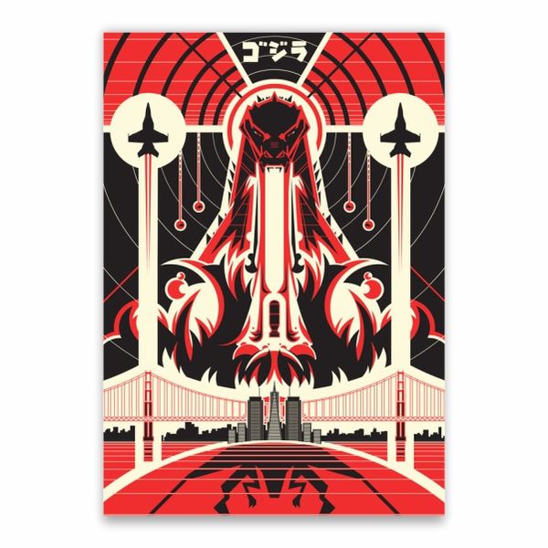 Godzilla Japanese Poster - A1
