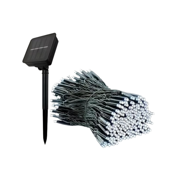 12M Solar Fairy Lights Outdoor String Lights 100L